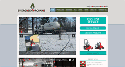 Desktop Screenshot of evergreenpropane.com